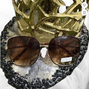 NEW Tommy Hilfiger Esmeralda Brown Gold Women Sunglasses